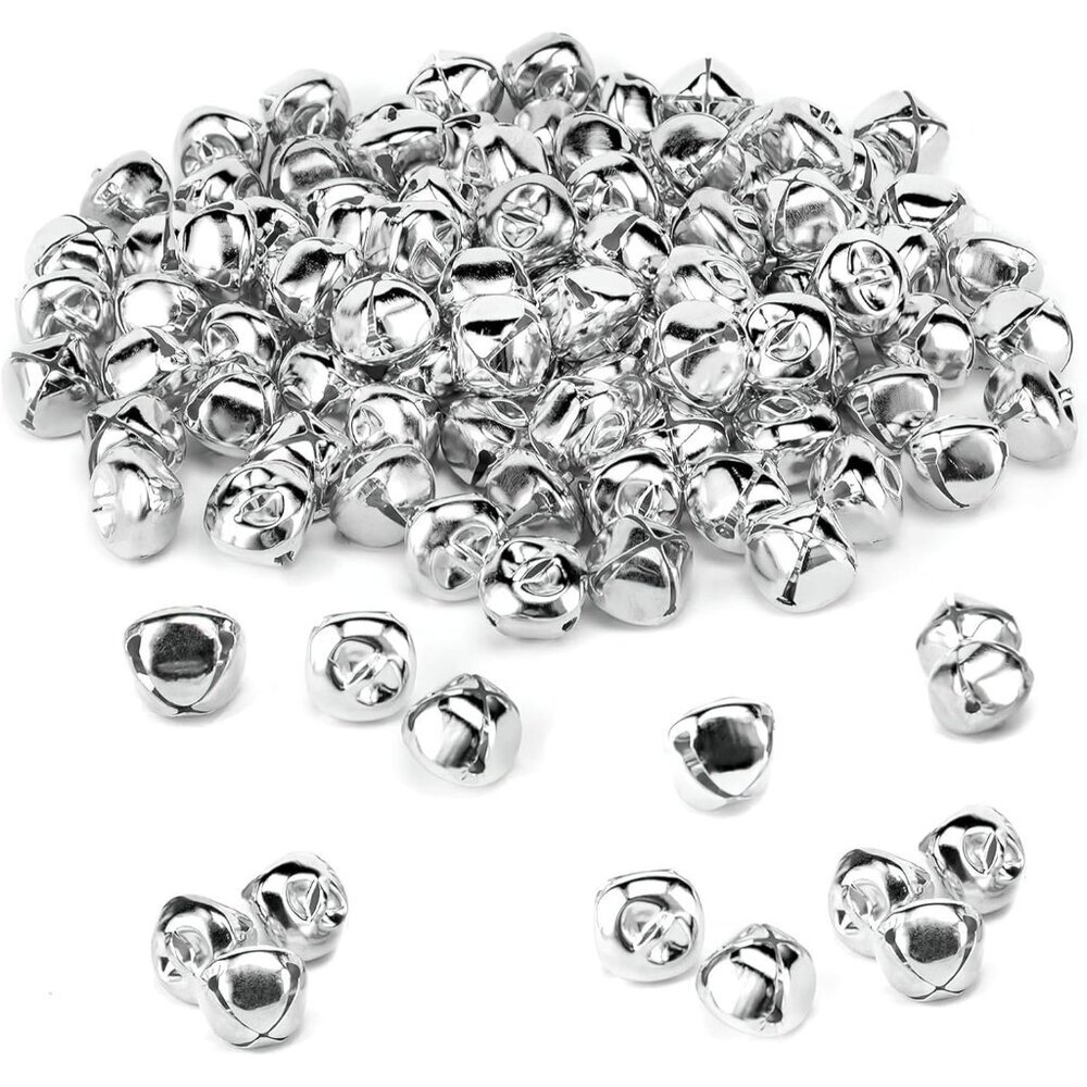 170PCS Jingle Bells, Mini Bells for Crafting, for Gift Decorations, DIY Gift Bag